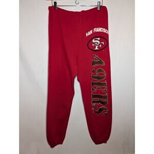 Vintage Artex San Francisco 49ers‎ Jogger Sweat Pants XL Drawstring Practice USA